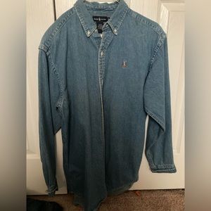 Ralph Lauren denim long sleeve shirt